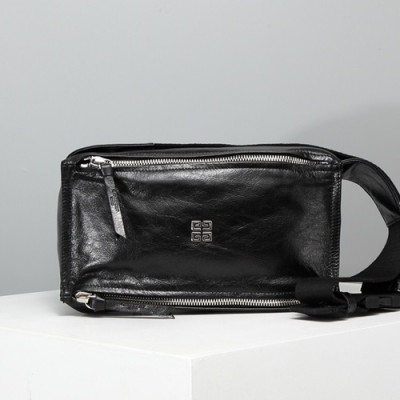 Givenchy 2019 Pandora Leather Shoulder Bag / Belt Bag,30CM - 지방시 2019 판도라 레더 숄더백 / 벨트백,GVB0092,30CM,블랙