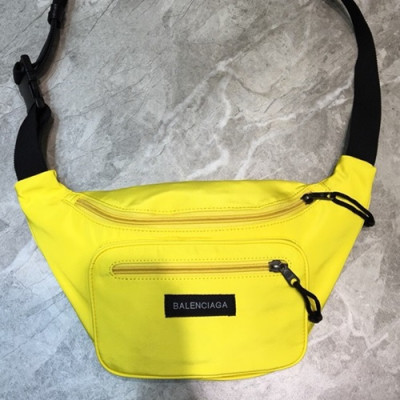 Balenciaga 2019 Canvas Belt Bag,31CM - 발렌시아가 2019 캔버스 남여공용 벨트백,BGB0329,31CM,옐로우