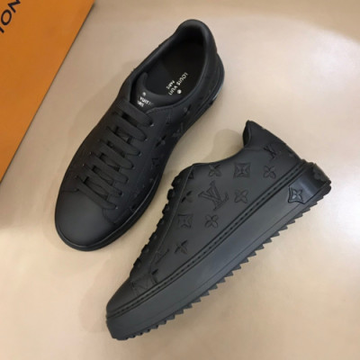 Louis vuitton 2019 Mm/Wm Business Initial Logo Sneakers  - 루이비통 남자 비지니스 이니셜 로고 스니커즈 Lou01157x.Size(225 - 275).블랙