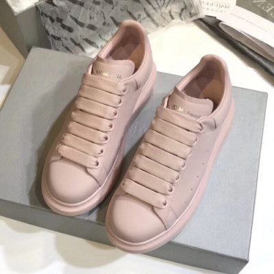 Alexander McQueen 2019 Mm/Wm Oversol Sneakers - 알렉산더맥퀸 2019 남자 오버솔 스니커즈 Qeen0065x.Size(225 - 270).핑크