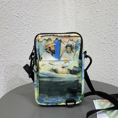 Off White 2019 Nylon Shoulder Bag,18.5cm - 오프화이트 2019 나일론 남여공용 숄더백 5568 - OFFB0003,18.5cm,멀티