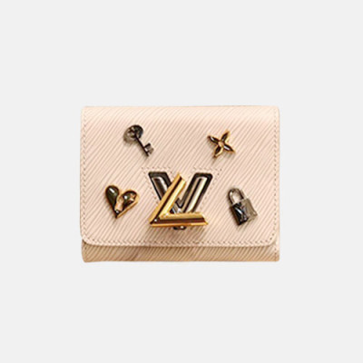 Louis Vuitton 2019 Twist Epi Wallet M63990 -  루이비통 2019 트위스트 에삐 월릿 반지갑 LOUW0175.Size(12CM).화이트