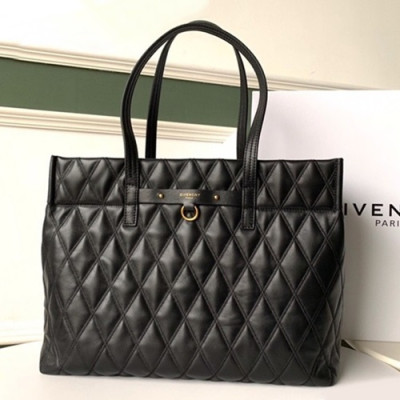 Givenchy 2019  Leather Women Tote Shopper Bag ,40cm - 지방시 2019 레더 여성용 토트 쇼퍼백 GVB0101,40cm,블랙