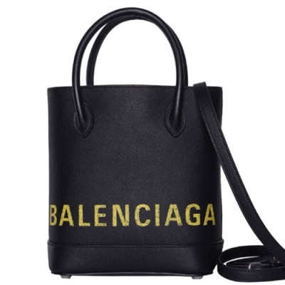 Balenciaga 2019 Ville Tote Shoulder Bag,21CM - 발렌시아가 2019 빌 토트 숄더백,BGB0340,21CM,블랙