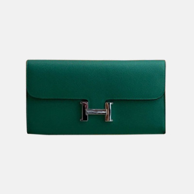 Hermes 2019 Womens Leather Wallet - 에르메스 2019 여성용 레더 장지갑 HERW0035,그린