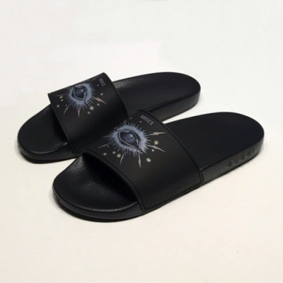 Gucci 2019 Mm/Wm Eyes Casual Slipper - 구찌 남자 아이즈 캐쥬얼 슬리퍼 Guc0794x.Size(225 - 275).블랙