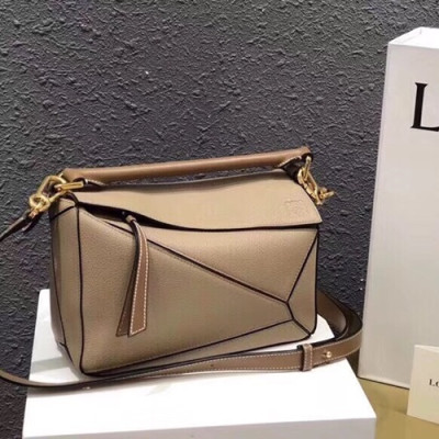 Loewe 2019 Puzzle Small Shoulder Bag, 24CM - 로에베 2019 퍼즐 스몰 숄더백 ,LOEB0156, 24CM,베이지