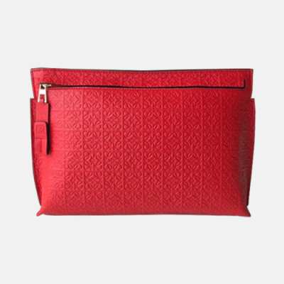 Loewe 2019 Clutch Bag,29.5CM - 로에베 2019 남여공용 클러치백 ,LOEB0217,29.5CM, 레드