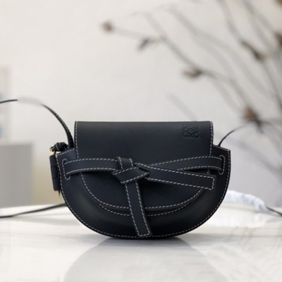 Loewe 2019 Gate Mini Shoulder Bag, 15CM - 로에베 2019 게이트 미니 숄더백 ,LOEB0238,15CM, 다크네이비