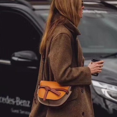 Loewe 2019 Gate Small Shoulder Bag,20CM - 로에베 2019 게이트 스몰 숄더백 ,LOEB0243, 20CM,카멜