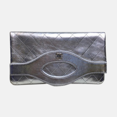 Chanel 2019 Women Clutch Bag ,25.5CM - 샤넬 2019 여성용 클러치백,CHAB0834,25.5CM,실버