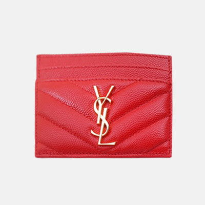 Saint Laurent 2019 Card Purse - 입생로랑 남여공용 카드 퍼스 SLW0039.레드