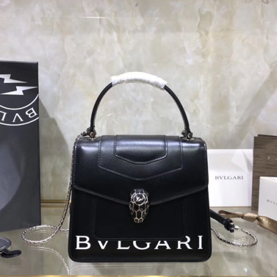 Bvlgari & Fragment 2019 Tote Shoulder Bag,18CM - 불가리 & 프라그먼트 2019 토트 숄더백,BVLB0127,18cm,블랙