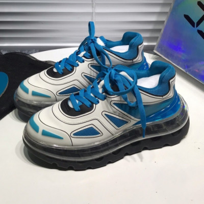 Balenciaga 2019 Mm/Wm Triple'S Clear Sole Runner - 발렌시아가 남자 트리플S 러너 Bal0251x.Size(225 - 275). 블루