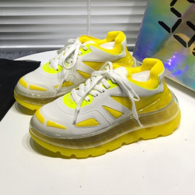 Balenciaga 2019 Mm/Wm Triple'S Clear Sole Runner - 발렌시아가 남자 트리플S 러너 Bal0252x.Size(225 - 275). 옐로우