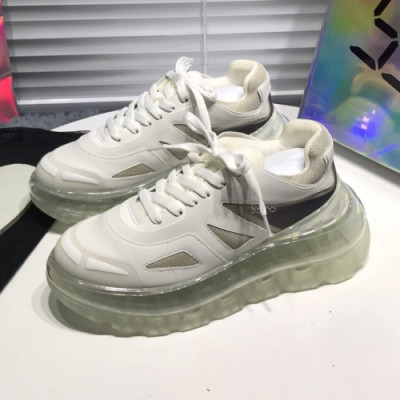 Balenciaga 2019 Mm/Wm Triple'S Clear Sole Runner - 발렌시아가 남자 트리플S 러너 Bal0253x.Size(225 - 275). 화이트