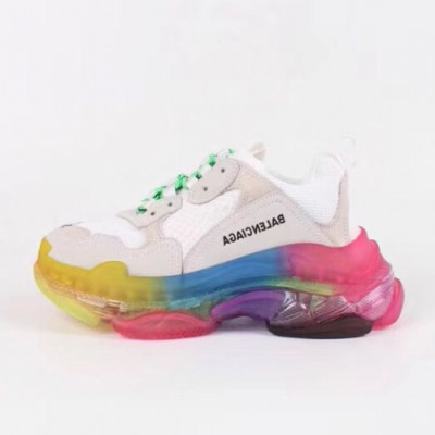 Balenciaga 2019 Mm/Wm Triple'S Clear Sole Runner - 발렌시아가 남자 트리플S 러너 Bal0254x.Size(225 - 275). 화이트