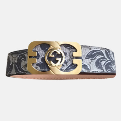 Gucci 2019 Mens PVC Belt - 구찌 2019 남성용 PVC 벨트 GUBT0013.Size(3.8cm).그레이