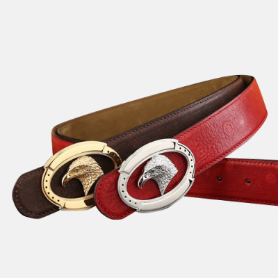 Stefano Ricci 2019 Mens Reversibe Leather Belt - 스테파노리치 2019 남성용 리버시블 레더 벨트 STEBT0008.Size(3.8cm).브라운금장,레드은장