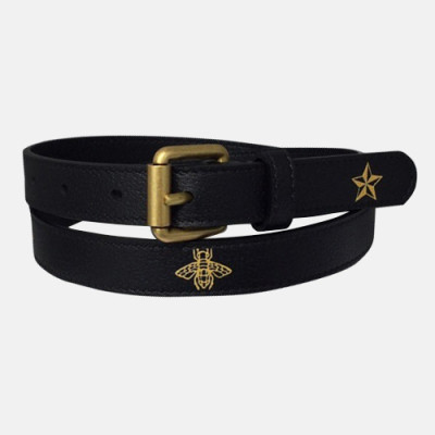 Gucci 2019 Ladies Leather Belt - 구찌 2019 여성용 레더 벨트 GUBT0042.Size(2.0cm).블랙