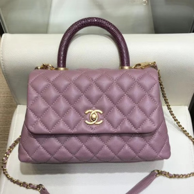 Chanel 2019 Coco Chain Handle Shoulder Bag,23/28CM - 샤넬 2019 코코 체인 핸들 숄더백,CHAB0992,23/28CM,퍼플