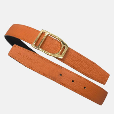 Hermes 2019 Mm/Wm Reversible Leather Belt - 에르메스 2019 남여공용 리버시블 레더 벨트 HERBT0061,Size(3.2cm),오렌지