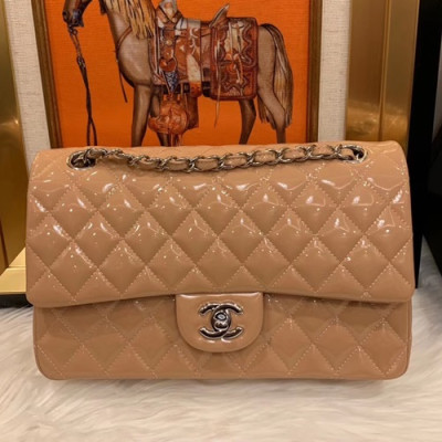 Chanel 2019 Woman Chain Leather Shoulder Bag 1112,25CM - 샤넬 2019 여성용 레더 체인 숄더백,CHAB1013,25CM,베이지