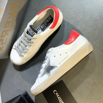 Golden Goose 2019 Deluxe Brand Superstar Snake Red Tab Sneakers - 골든구스 슈퍼스타 스네이크 네이비탭 스니커즈 Gol0036x.Size (220 - 270).레드