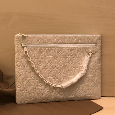 Louis Vuitton 2019 Pochette Apollo Clutch Bag,34cm - 루이비통 2019 포쉐트 아폴로 남여공용 클러치백 M62293,LOUB1543 ,34cm,화이트