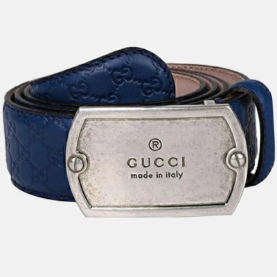 Gucci 2019 Mens Leather Belt - 구찌 2019 남성용 레더 벨트 GUBT0092,네이비