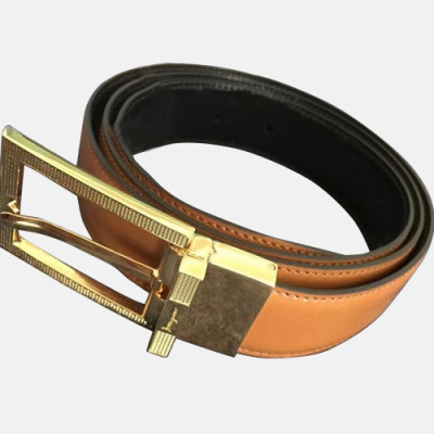 Salvatore Ferragamo 2019 Mens Leather Belt - 살바토레 페라가모 2019 남성용 레더 벨트 FERBT0042,오렌지