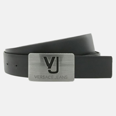 Versace 2019 Mens Leather Belt - 베르사체 2019  남성용 레더 벨트 VERBT0037,블랙