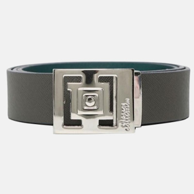 Versace 2019 Mens Leather Belt - 베르사체 2019  남성용 레더 벨트 VERBT0046,그린