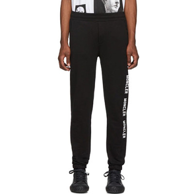 Mocler 2019 Mens Casual Logo Training Pants  -몽클레어 남성 캐쥬얼 로고 트레이닝 팬츠 Moctp0067.Size(M-3XL).블랙