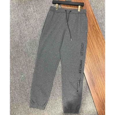 Mocler 2019 Mens Casual Logo Training Pants  -몽클레어 남성 캐쥬얼 로고 트레이닝 팬츠 Moctp0067.Size(M-3XL).컬러(다크 그레이)