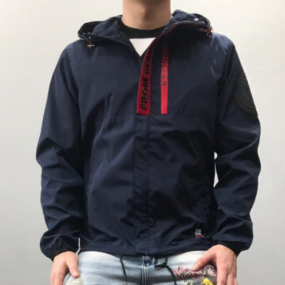 Mocler  2019 Mm/Wm Casual Windproof Hood Jacket - 몽클레어 남자 캐쥬얼 방풍 후드자켓 Mocja0077.Size(m - 2xl).네이비