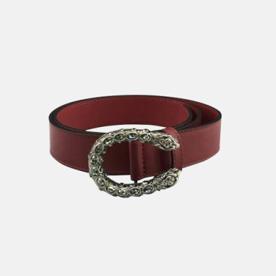 Gucci 2019 Woman Leather Belt - 구찌 2019 여성용 레더 벨트 GUBT0116,레드