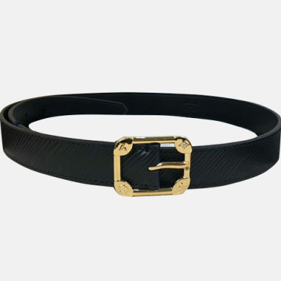 Louis vuitton 2019 Woman Leather Belt - 루이비통 2019 여성용 레더 벨트 LOUBT0105,블랙