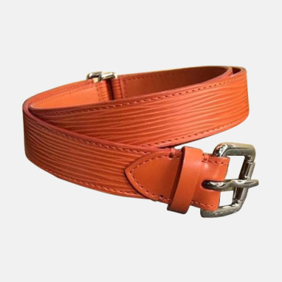 Louis vuitton 2019 Woman Leather Belt - 루이비통 2019 여성용 레더 벨트 LOUBT0119,오렌지