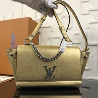 Louis Vuitton 2019 Lock Me BB Shoulder Bag,22cm - 루이비통 2019 락미 bb 숄더백,M51200,LOUB1581,22cm,옐로우골드