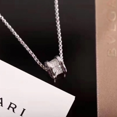 BULGARI Choker  18k White Gold/ROSE Gold  -블가리 여성용 목걸이 18K도금 화이트 골드/로즈 골드 Bul0005