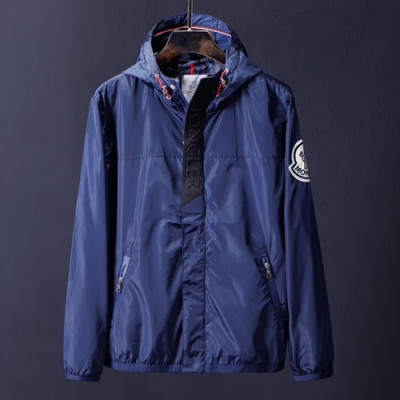 Moncler 2019 Mens Patch Logo Cajual Jacket - 몽클레어 남성 패치 로고 캐쥬얼 자켓 MONTS0003.Size(m - 2xl).네이비