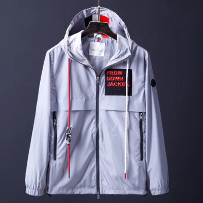 Moncler 2019 Mens Patch Logo Cajual Jacket - 몽클레어 남성 패치 로고 캐쥬얼 자켓 MONTS0005.Size(m - 2xl).그레이