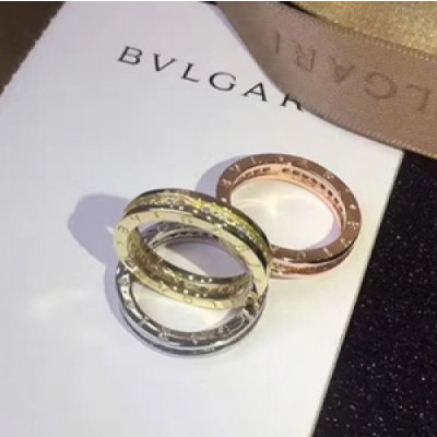 BULGARI White Gold/Rose Gold/Yellow Gold  ring - 불가리 여성용 화이트 골드/로즈 골드/옐로우 골드 반지 BUL0031.