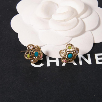 Chanel   earring   - 샤넬 플라워 이어링 cha0043.컬러(옐로우 골드)