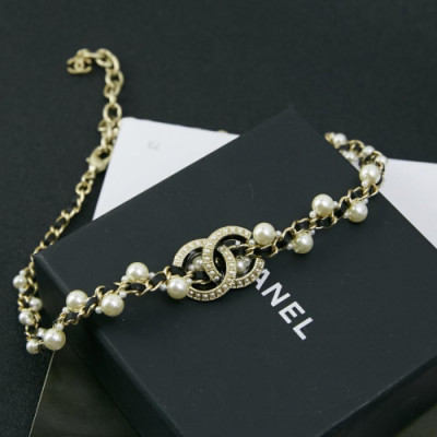 CHANEL Choker 18k Yellow Gold - 샤넬 여성용 목걸이 18K도금 옐로우 골드.CHA0068.