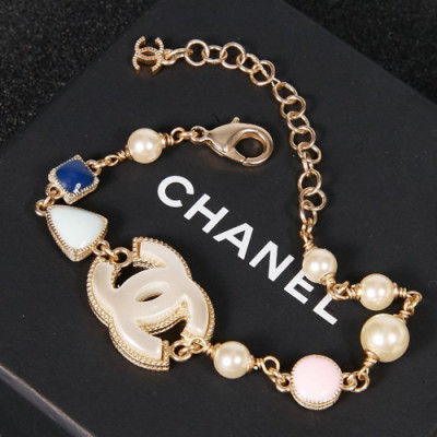 Chanel Yellow Glod Bangle -샤넬 여성 옐로우 골드 도금 팔찌BUL0087.