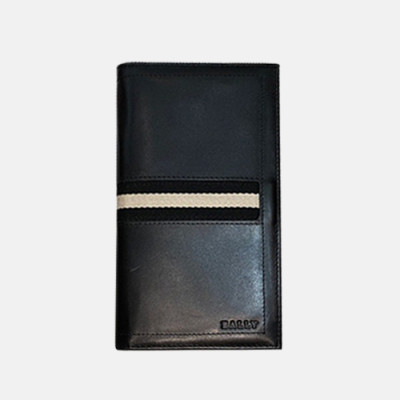 Bally 2019 Mens Leather Wallet - 발리 남성용 레더 장지갑 BALB0003.블랙