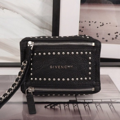 Givenchy 2019 Pandora Cube Pouch Bag,17cm - 지방시 2019 판도라 큐브 여성용 파우치백 GVB0227,17cm,블랙