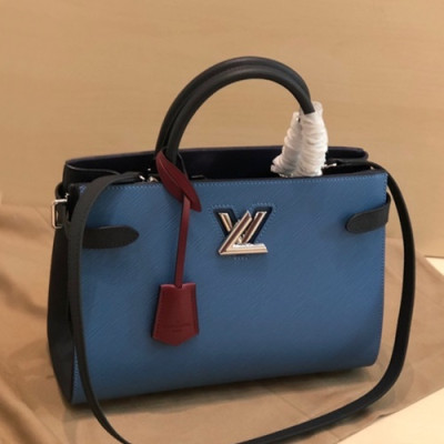 Louis Vuitton 2019 Twist Tote Shoulder Bag,30cm - 루이비통 2019 트위스트 토트 숄더백  M54811,LOUB1616 ,30cm,블루